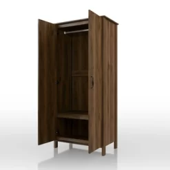Andreasson Wardrobe Closet Distressed Walnut - HOMES: Inside + Out -Home Style Deals Store GUEST 249fd8bc 92c1 49b0 ba34 83eb31adba14