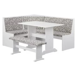 3pc Lacey Upholstered Nook Set - Buylateral -Home Style Deals Store GUEST 24ccaf5f 88eb 47ae b4de 2fbb4893e7a4