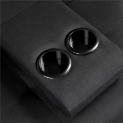 Yaheetech Convertible Futon Sofa Bed Tufted Fabric Futon With Cupholders And Pillows -Home Style Deals Store GUEST 250a511a 7b22 4faa 9d7d b98ba4440de9