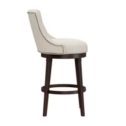 30" Halbrooke Swivel Barstool Smoke/Cream Hillsdale Furniture 17 30" Halbrooke Swivel Barstool Smoke/Cream Hillsdale Furniture -Home Style Deals Store GUEST 25a15bdf f5cb 47ce a56d 32bc1ca446ec