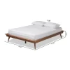 Karine Wood Platform Bed Frame - Baxton Studio