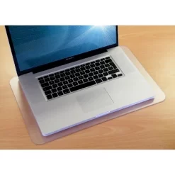 Floortex Desktex Anti-Static 12"" X 18"" Rectangular Desk Pads For Hard Surfaces Vinyl