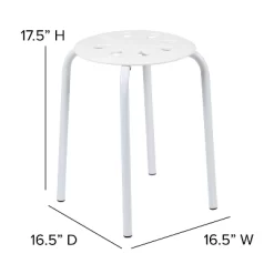 Emma And Oliver Plastic Nesting Stack Stools - School/Office/Home, 17.5"Height (5 Pack) -Home Style Deals Store GUEST 27b6e64e 1db9 48bd a785 7d348df0f63b