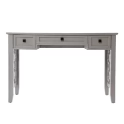 Sylmaer Writing Desk With Storage Gray - Aiden Lane -Home Style Deals Store GUEST 291493bc 9ab4 4e39 9d02 35fb7a1ff4e2