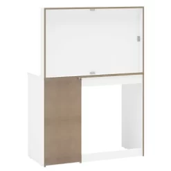 Linden Vanity With Mirror White - Polifurniture