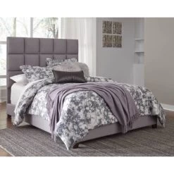 Dolante Upholstered Bed Gray - Signature Design By Ashley