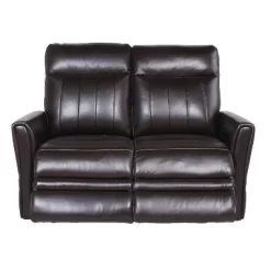 Coachella Power Recliner Loveseat Brown - Steve Silver Co.