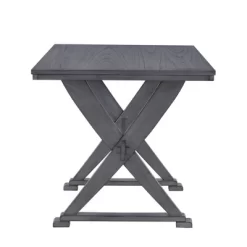 Mid-Century Wood 5-Piece Dining Table Set With 4 Upholstered Dining Chairs-ModernLuxe -Home Style Deals Store GUEST 2d0120ec 3e7f 422d aba8 6c3435dfb043