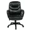 Faux Leather Managers Chair With Padded Arms - OSP Home Furnishings