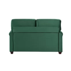 Nielson Convertible Futon Sleeper Loveseat Green - Lifestyle Solutions -Home Style Deals Store GUEST 2e90c2c7 7833 4119 9bd6 b0b2f13dd88f