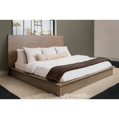 5pc Resto Bedroom Set Weathered Gray - Abbyson Living 1 5pc Resto Bedroom Set Weathered Gray - Abbyson Living