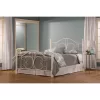 Queen Ruby Bed With Rails White - Hillsdale Furniture