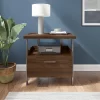 Architect 1 Drawer File Cabinet Modern Walnut - Bush Furniture