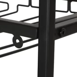 Boster Boho Industrial 21 Bottle Floor Wine Rack With Storage Natural/Black - Christopher Knight Home -Home Style Deals Store GUEST 3436c030 485e 42e6 809c eff944e4eb88