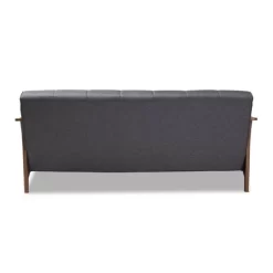 Larsen Wood Sofa Gray - Baxton Studio -Home Style Deals Store GUEST 3547a90c 245e 4eca 80d8 c2e778950d28