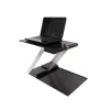 Supermoon Products Up2U Up Down Height Adjustable Standing Laptop Desk, Black