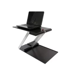 Supermoon Products Up2U Up Down Height Adjustable Standing Laptop Desk, Black