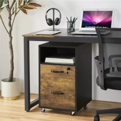 Yaheetech 2-Drawer And 1-Open Shelf Mobile Letter Size Rolling File Cabinet For Home And Office -Home Style Deals Store GUEST 35dbad5e b147 47fb 8d85 08501efa819b