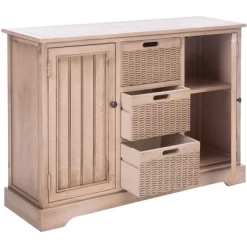 Landers 2 Drawer & 3 Removable Baskets - Safavieh -Home Style Deals Store GUEST 38251fdc 9666 454e b2fa 8bd54af19da9