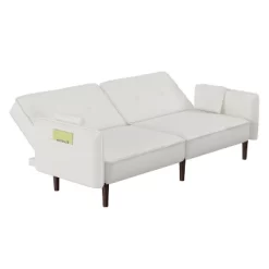 Convertible Futon Sofa Bed With Wooden Legs - ModernLuxe 14 Convertible Futon Sofa Bed With Wooden Legs - ModernLuxe -Home Style Deals Store GUEST 38f44563 3c83 45e4 9aed 5011448e4da7