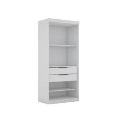 Set Of 2 Mulberry 2.0 Wardrobe Closet White - Manhattan Comfort -Home Style Deals Store GUEST 398b42d3 9e98 44ce 9e6d 6a41cb7db068