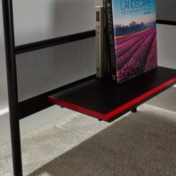 ICarus Mesh Gaming Desk With Wood Desktop - X Rocker -Home Style Deals Store GUEST 398df773 792b 4217 8293 a4a42f05ebae