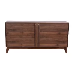 Flash Furniture 60" Buffet Cabinet With 4 Soft Close Doors And Adjustable Shelves - Dark Walnut 17 Flash Furniture 60" Buffet Cabinet With 4 Soft Close Doors And Adjustable Shelves - Dark Walnut -Home Style Deals Store GUEST 39b33f54 1d1a 428d b62b 585bd4816eb4
