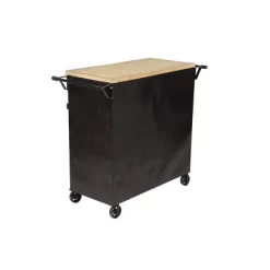 Industrial Rolling Cart Black - Olivia & May -Home Style Deals Store GUEST 39b5e001 f930 42ca bc40 89a74dec3b55