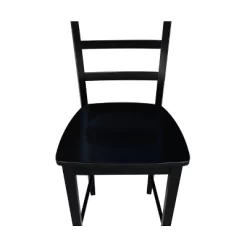 Set Of 3 30" Square Counter Height Table With 2 Madrid Dining Sets Black - International Concepts -Home Style Deals Store GUEST 39c9de28 3baf 446d b285 691c0f081310