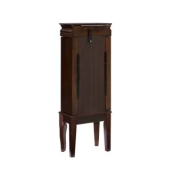 Verona Italian Influenced Jewelry Armoire Espresso - Powell Company -Home Style Deals Store GUEST 3a00eef6 328c 4f11 a831 aa0f83222a3a