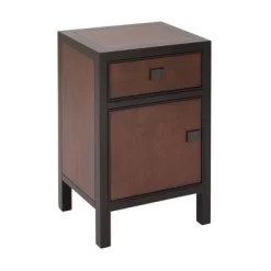 Contemporary Small Wood Cabinet Dark Brown - Olivia & May -Home Style Deals Store GUEST 3a4b75e0 7524 4842 834a 385e0a3ab4fc