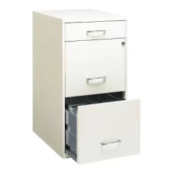 Space Solutions 3 Drawer Letter Width Vertical File Cabinet With Pencil Drawer Pearl White -Home Style Deals Store GUEST 3b848a21 517e 47a6 aa38 17cd502a6674