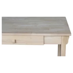 Mission Desk With Drawer - Unfinished - International Concepts -Home Style Deals Store GUEST 3bb6533c a2a0 4b78 a2fa 83a6b5d9386e