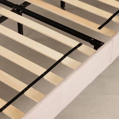 Maliza Upholstered Complete Platform Bed - South Shore 4 Maliza Upholstered Complete Platform Bed - South Shore - Image 4