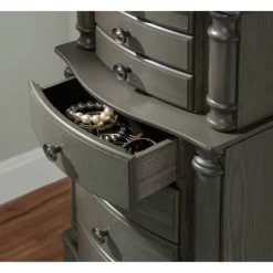 Sedalia Jewelry Armoire Gray - Powell Company -Home Style Deals Store GUEST 3d09f9d8 1938 497e 9933 e7a782f0d997