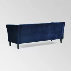 Chatwin Contemporary Tufted Velvet Sofa Dark Blue - Christopher Knight Home -Home Style Deals Store GUEST 3d9d2b0d c8d0 4c1b 9097 7db5d58d4ce1