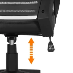 Yaheetech Adjustable Office Chair Midback Computer Chair With Lumbar Support -Home Style Deals Store GUEST 3df09ee2 d3d2 4943 b94f b7cadf44b5c8