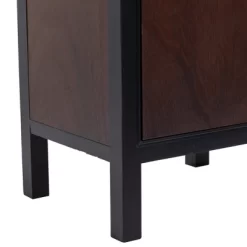 Contemporary Small Wood Cabinet Dark Brown - Olivia & May -Home Style Deals Store GUEST 3e2e96bf 771c 48c9 a954 9b7cc4373119