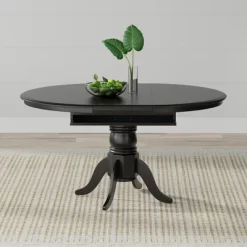 Glenwillow Home Single Pedestal Butterfly Leaf Dining Table With Self-Storing Leaf -Home Style Deals Store GUEST 3e7d1359 09d0 45a7 95f0 80a9fe62a849