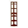 Cakewalk High Corner Folding Bookcase - Regency