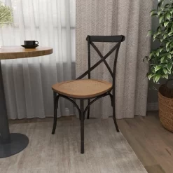 Set Of 2 Farmhouse Iron Dining Chair - Olivia & May -Home Style Deals Store GUEST 3fe798c4 c74d 446e 8f18 2e10ccb9742b