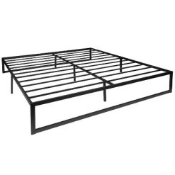Merrick Lane 14 Inch Steel Bed Frame With Steel Slat Support For Any Mattress (No Box Spring Required) -Home Style Deals Store GUEST 41ff8005 738c 48d8 9e2a 4735288ff358 1