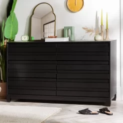 Ilya Solid Wood Modern Panel Front 6 Drawer Dresser - Saracina Home 22 Ilya Solid Wood Modern Panel Front 6 Drawer Dresser - Saracina Home -Home Style Deals Store GUEST 4253131c c54b 4d02 a982 7437557ea53a