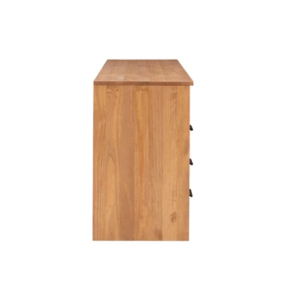 Vanessa Desk 1 File Cabinet - Linon 4 Vanessa Desk 1 File Cabinet - Linon - Image 4