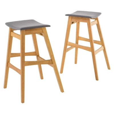 Emmaline 30" Barstool - (Set Of 2) - Christopher Knight Home 4 Emmaline 30" Barstool - (Set Of 2) - Christopher Knight Home - Image 4