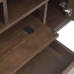 Devlin Mid-Century Wide TV Stand For TVs Up To 80" Walnut Brown - WyndenHall -Home Style Deals Store GUEST 4378ccf8 ca82 4b0d 88d1 702b3fb12852