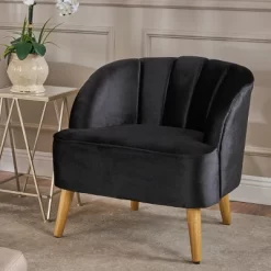 Amaia Modern New Velvet Club Chair - Christopher Knight Home