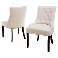 Set Of 2 Hayden Tufted Dining Chairs - Christopher Knight Home -Home Style Deals Store GUEST 4401e8fb 6e0a 4c39 8ff9 01c1330e627a