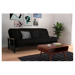Nadia Metal Futon Frame With Wood Armrest - Room & Joy -Home Style Deals Store GUEST 441498eb 0201 414f b0c9 8e58559a746c