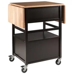 Bellini Kitchen Cart Coffee/Natural - Winsome -Home Style Deals Store GUEST 45319a35 86a5 4b64 b7fa 2df94d3db46d